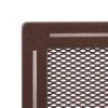 Kratka kominkowa wentylacyjna TREND 16x16cm brąz brokatowy